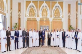حاكم عجمان يكرم 21 فائزا بجائزة راشد بن حميد للثقافة والعلوم