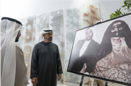 رئيس الدولة يتسلم نسخة من كتاب &quot;الشيخة سلامة بنت بطي&quot; الذي أصدره الأرشيف والمكتبة الوطنية