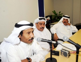 الجلسة الثالثة من جلسات الملتقى الأدبي، المصاحب لمعرض الشارقة للكتاب ، وتناولت الجلسة المشهد الروائي في السعودية