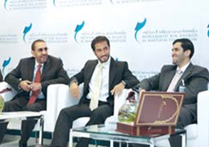 ماجد بن محمد يزور معرض فرانكفورت للكتاب