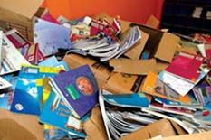 تنفيذ مشروع إعادة تدوير الكتاب المدرسي