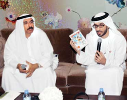 مجلس كتاب : عقدت الجلسة الحوارية مع الفائز بجائزة الشيخ زايد للكتاب فرع أدب الطفل هذا العام الكاتب قيس صدقي