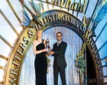 الشخصية الثقافية في حفل الأوسكار السنوي الخاص بأفضل الكُتاب والأدباء الصاعدين في مجال الخيال العلمي في العالم في دورته السادسة والعشرين