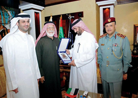 من رواد العمل التطوعي..علي عبد الله الدباني