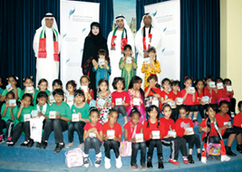 أهدت مؤسسة محمد بن راشد آل مكتوم طلبة مدارس دبي كتاب "ود ووليد" الخاص باليوم الوطني، لعدد من مدارس دبي