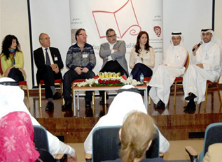 نظمت هيئة ابوظبي للسياحة والثقافة اللقاء الاعلامي للكتاب الستة المرشحين للجائزة العالمية للرواية العربية "البوكر"