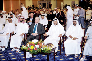 حفل تدشين كتاب "الجزر الثلاث" لمؤلفه الشيخ خالد بن سلطان بن زايد آل نهيان