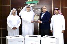 مركز جمعة الماجد يتسلَّم دفعة من «كتاب الخير»