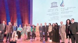 «اليونيسكو» تكرّم الفائزين بجائزة الشارقة للثقافة العربية