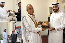 «مركز الإمارات للدراسات» يهدي إصداراته للسفارات