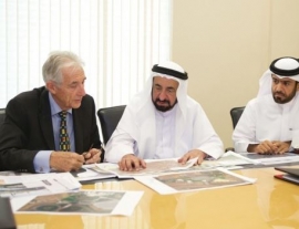 سلطان يعتمد أرض المعارض في الشارقة بـ 400 مليون