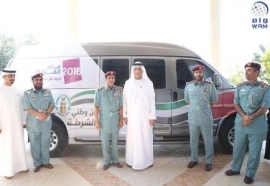 حاكم رأس الخيمة يطلق مبادرة قافلة &quot;لنقرأ عن وطني مع الشرطة&quot;