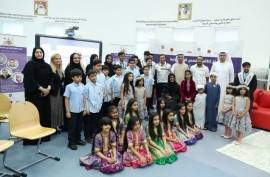 مدرسة حمدان بن زايد تحتفل بإطلاق سلسلة &quot;القصص الإلكترونية&quot;