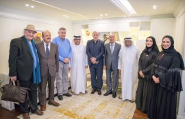 مجلس أمناء جائزة راشد بن حمد الشرقي للإبداع يستعرض جدول أعمال الجائزة