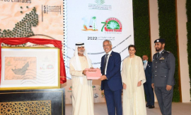 نهيان بن مبارك يُطلق كتاب &quot;المجهول دُرة التمور&quot;